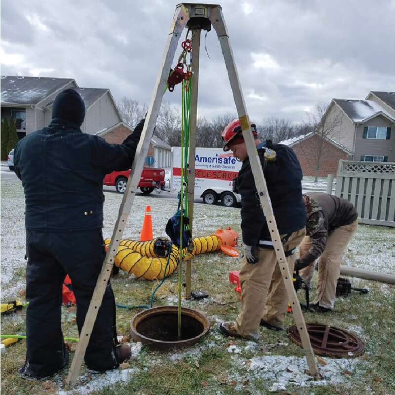 Confined space entry